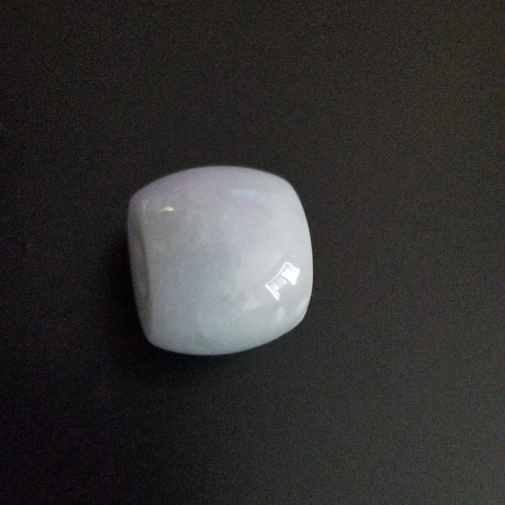 Hand carved imported jade lucky barrel pendant